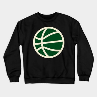 Simple Basketball Design In Your Team's Colors! Crewneck Sweatshirt